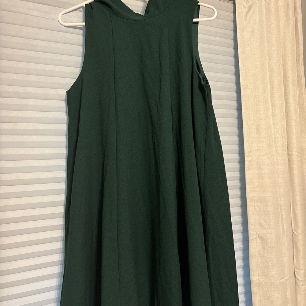 SHEIN Sleeveless Green Dress